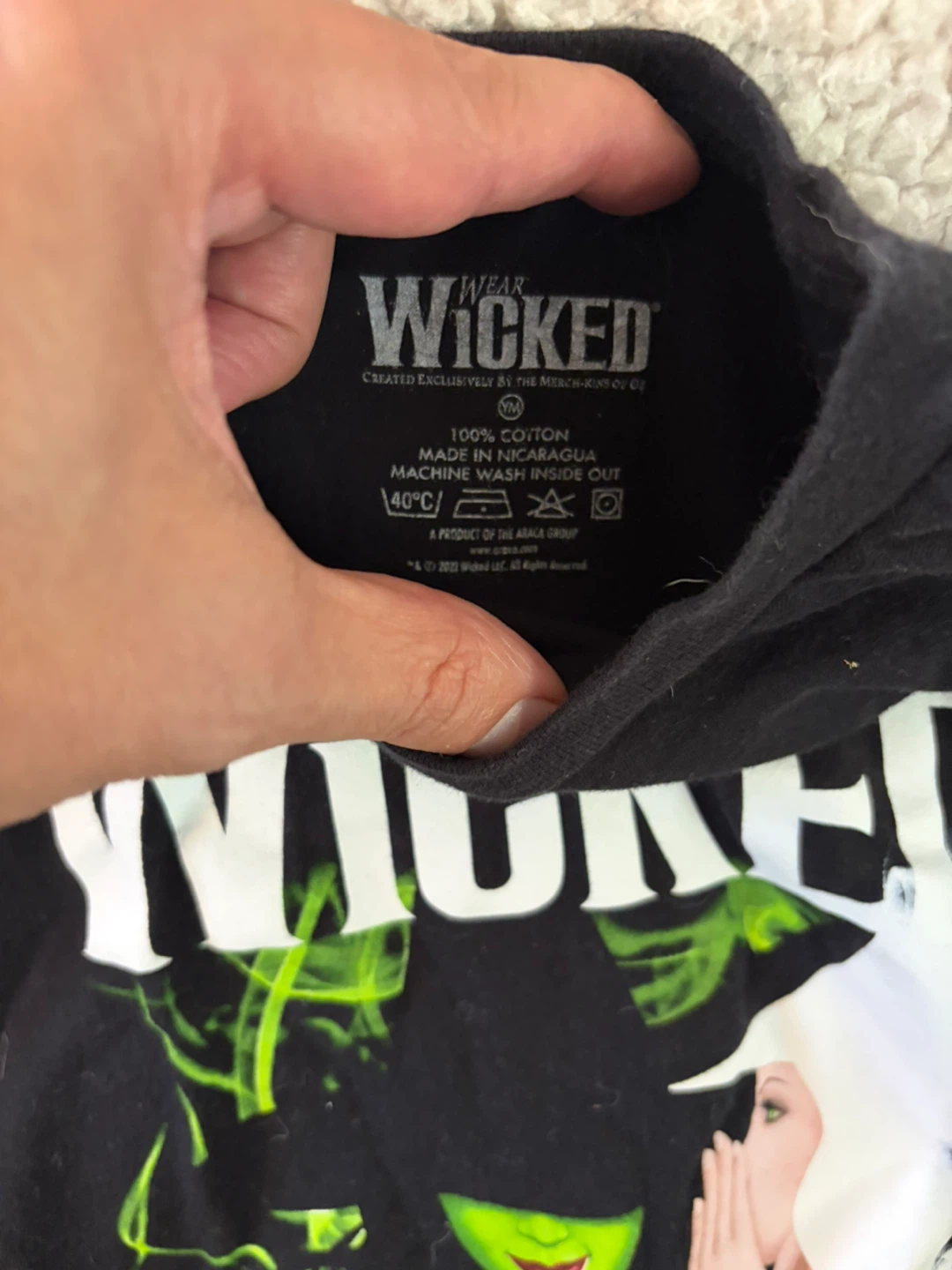 Wicked Musical Graphic T-Shirt Black - photo 3