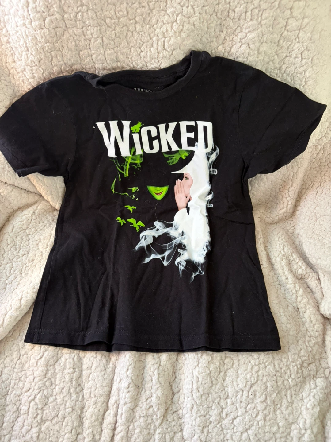 Wicked Musical Graphic T-Shirt Black