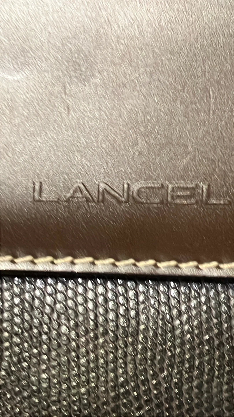 Lancel Paris Brown Leather Briefcase - photo 3