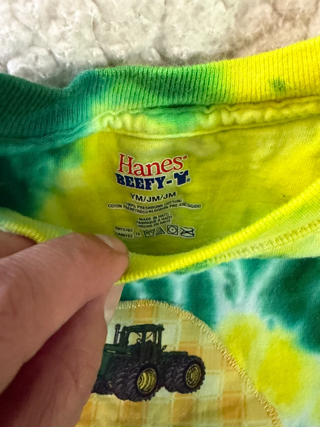 Hanes John Deere Tie-Dye T-Shirt - photo 3