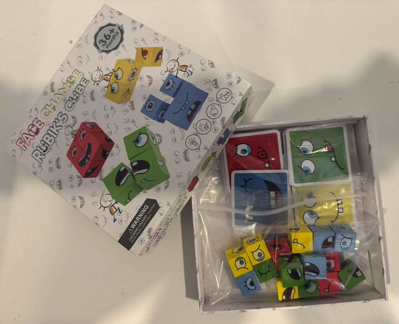 Face Change Rubik's Cube Expression Puzzle Game - photo 2