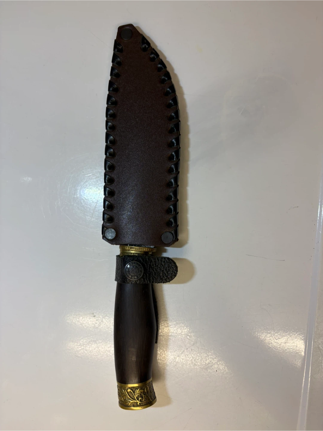 Russian Fixed Blade Hunting Knife - photo 2