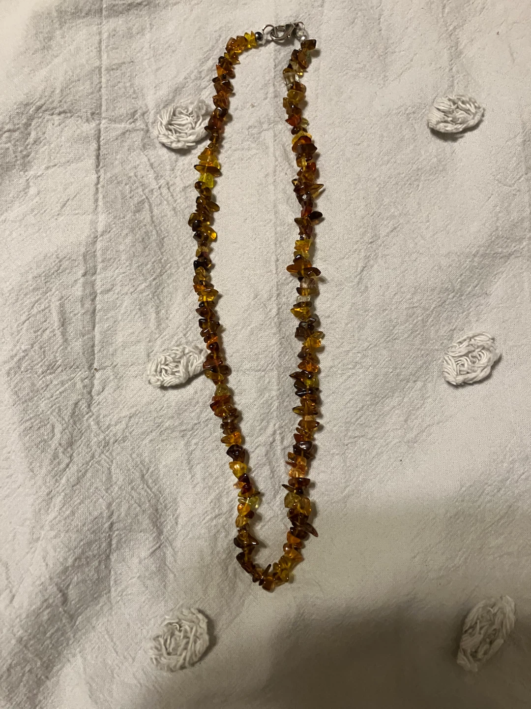 Set of 4 Stone Chip Necklaces - photo 2