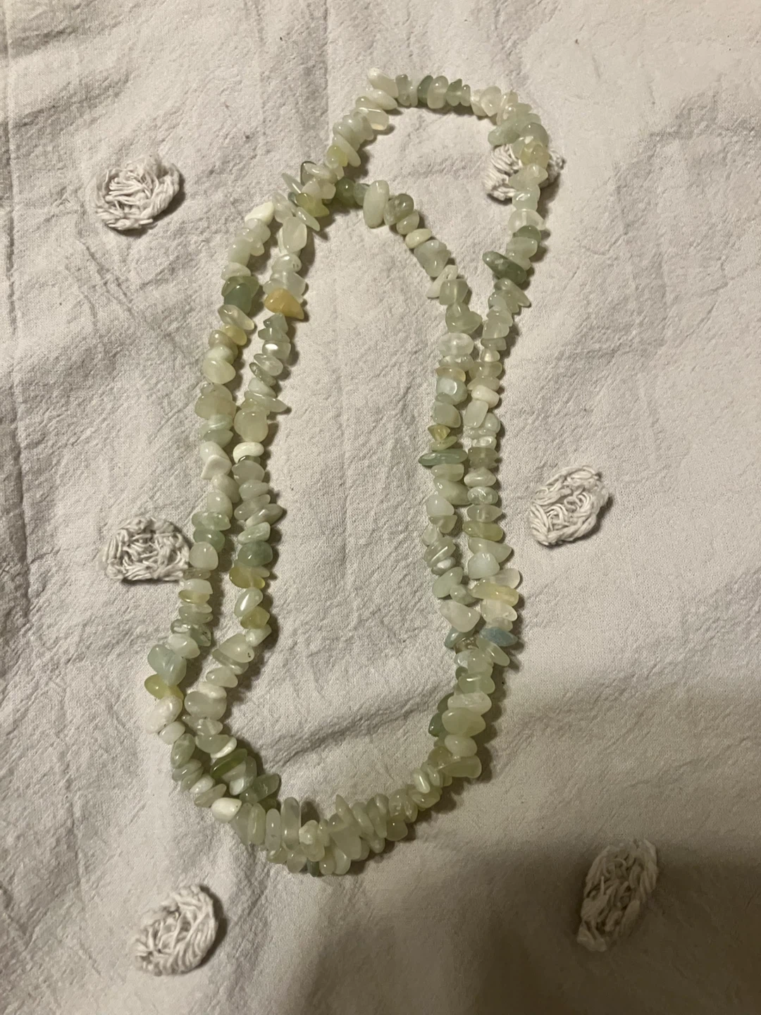 Set of 4 Stone Chip Necklaces - photo 4