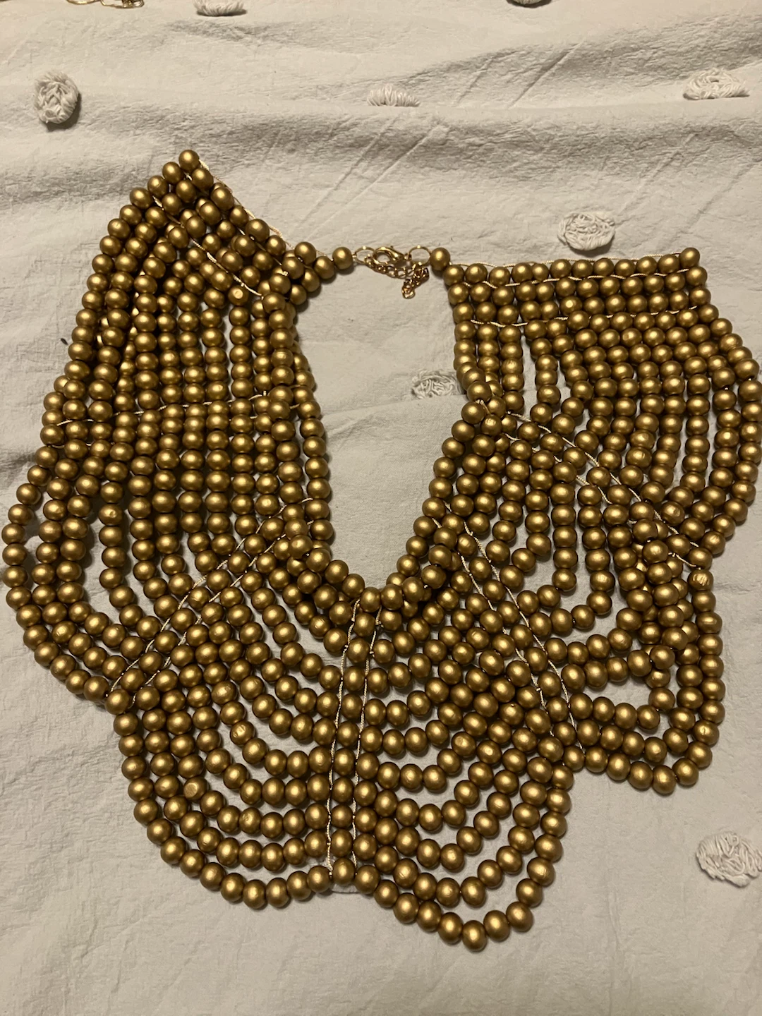 Two Layered Statement Bead Necklaces - photo 2