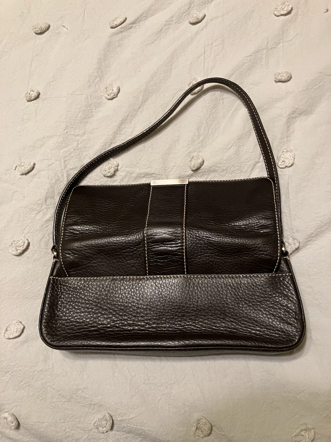 Donald J Pliner Leather Shoulder Bag - photo 2