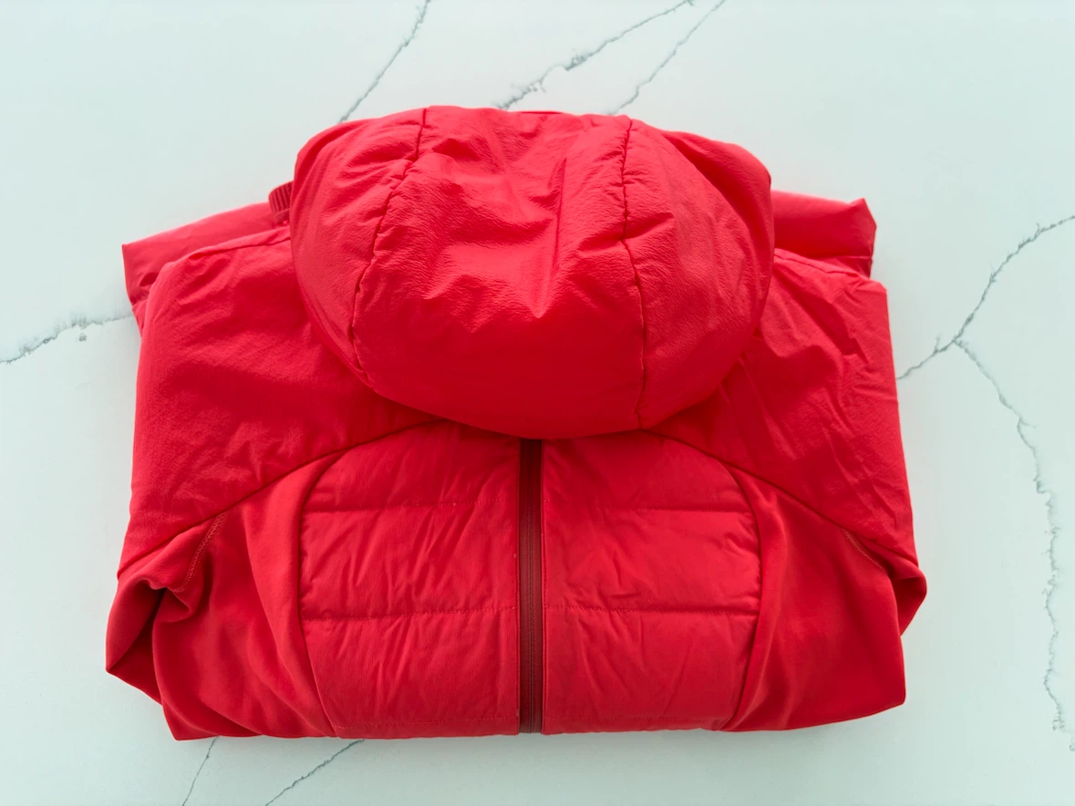 Lululemon Another Mile Jacket Bright Red Size 4 - photo 3