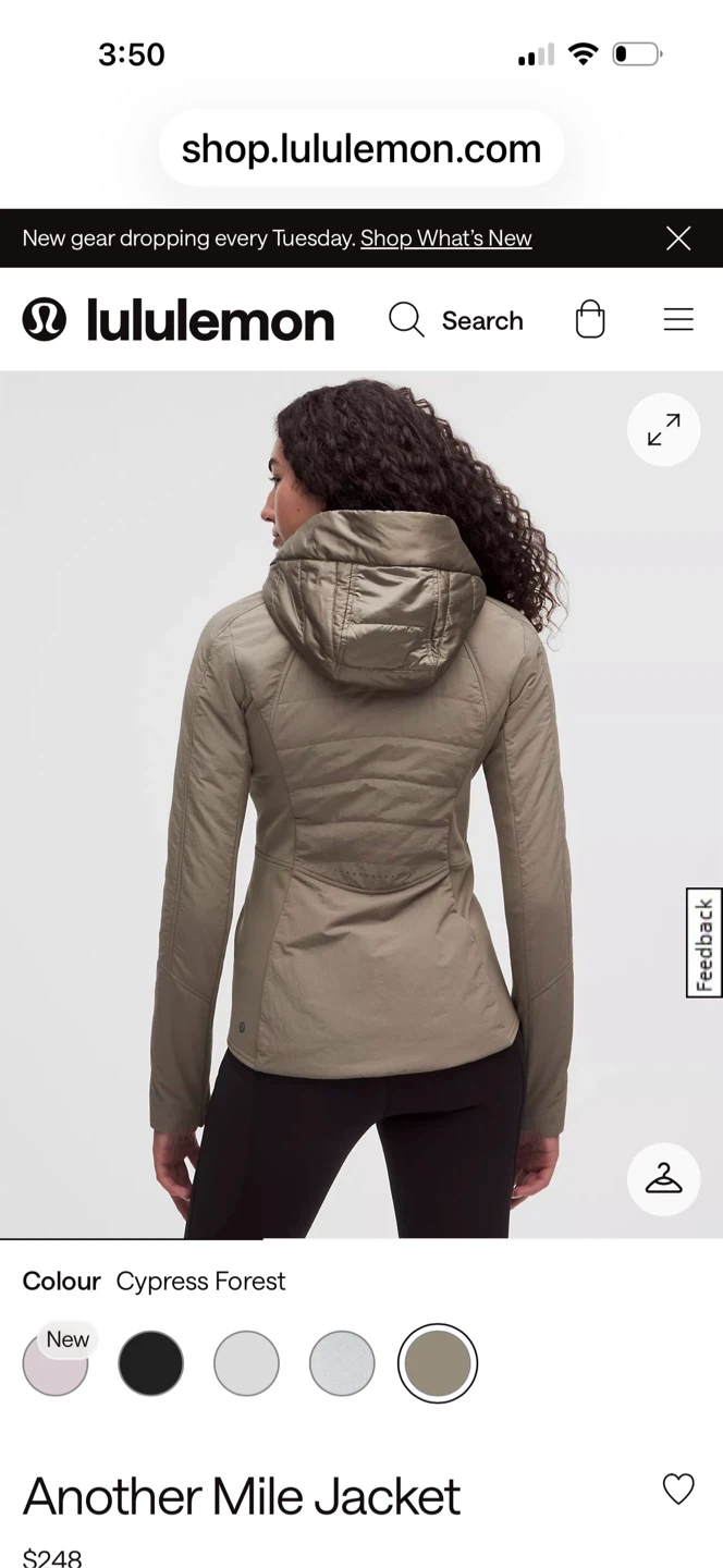Lululemon Another Mile Jacket Bright Red Size 4 - photo 5