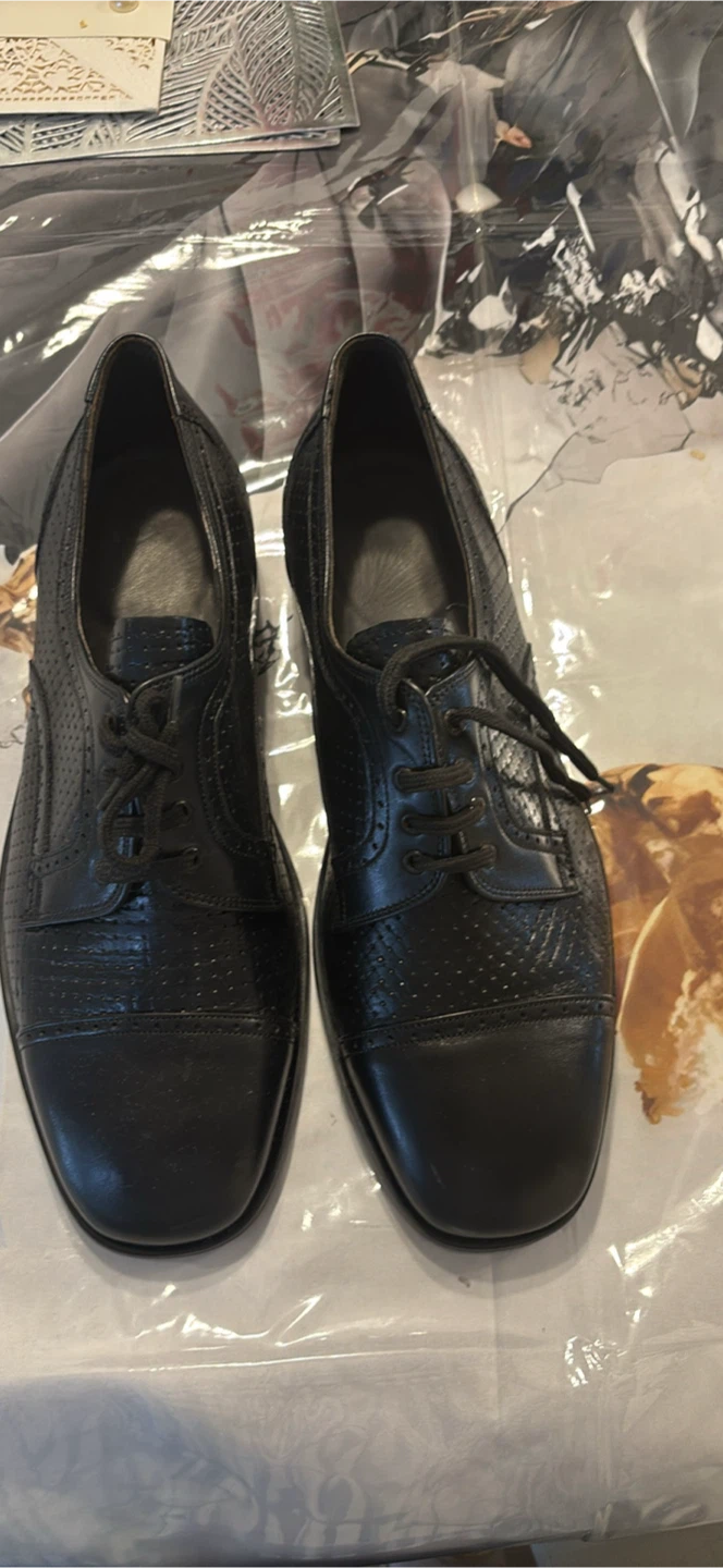 Black Men's Dress Shoes - photo 2