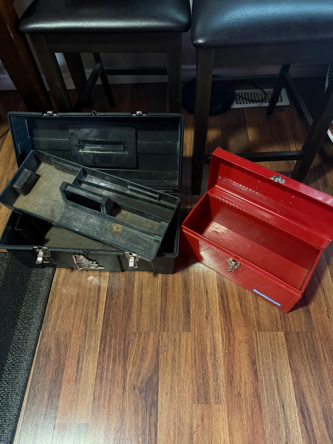Two Assorted Toolboxes