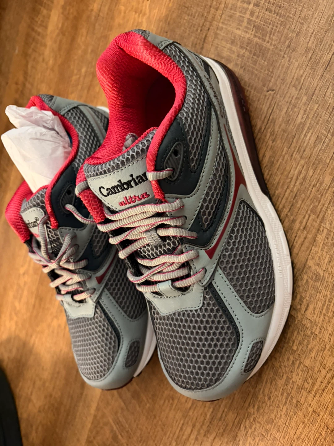 Cambrian Ultra Womens Running Shoes Grey/Plum Size 9 - photo 3