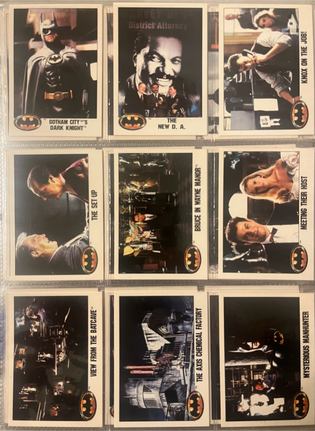 1989 Topps Batman Trading Card Complete Set - photo 3