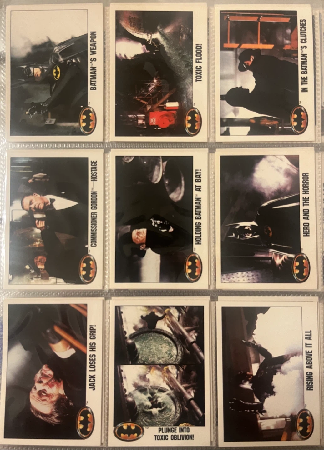1989 Topps Batman Trading Card Complete Set - photo 4