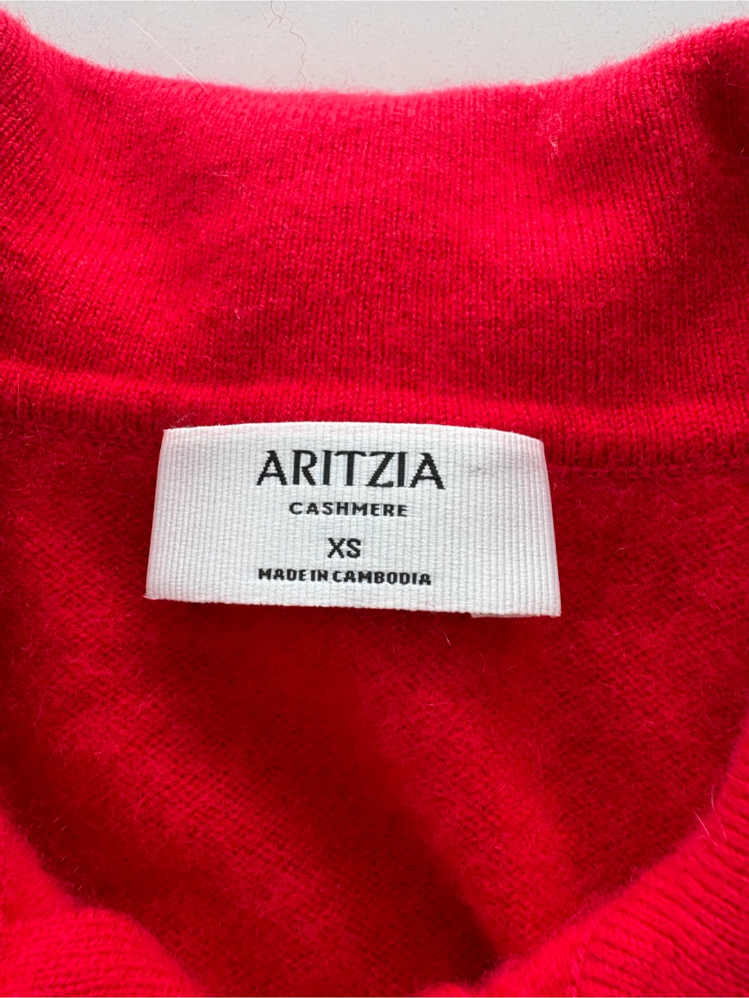 Aritzia Cashmere Polo Sweater - photo 2
