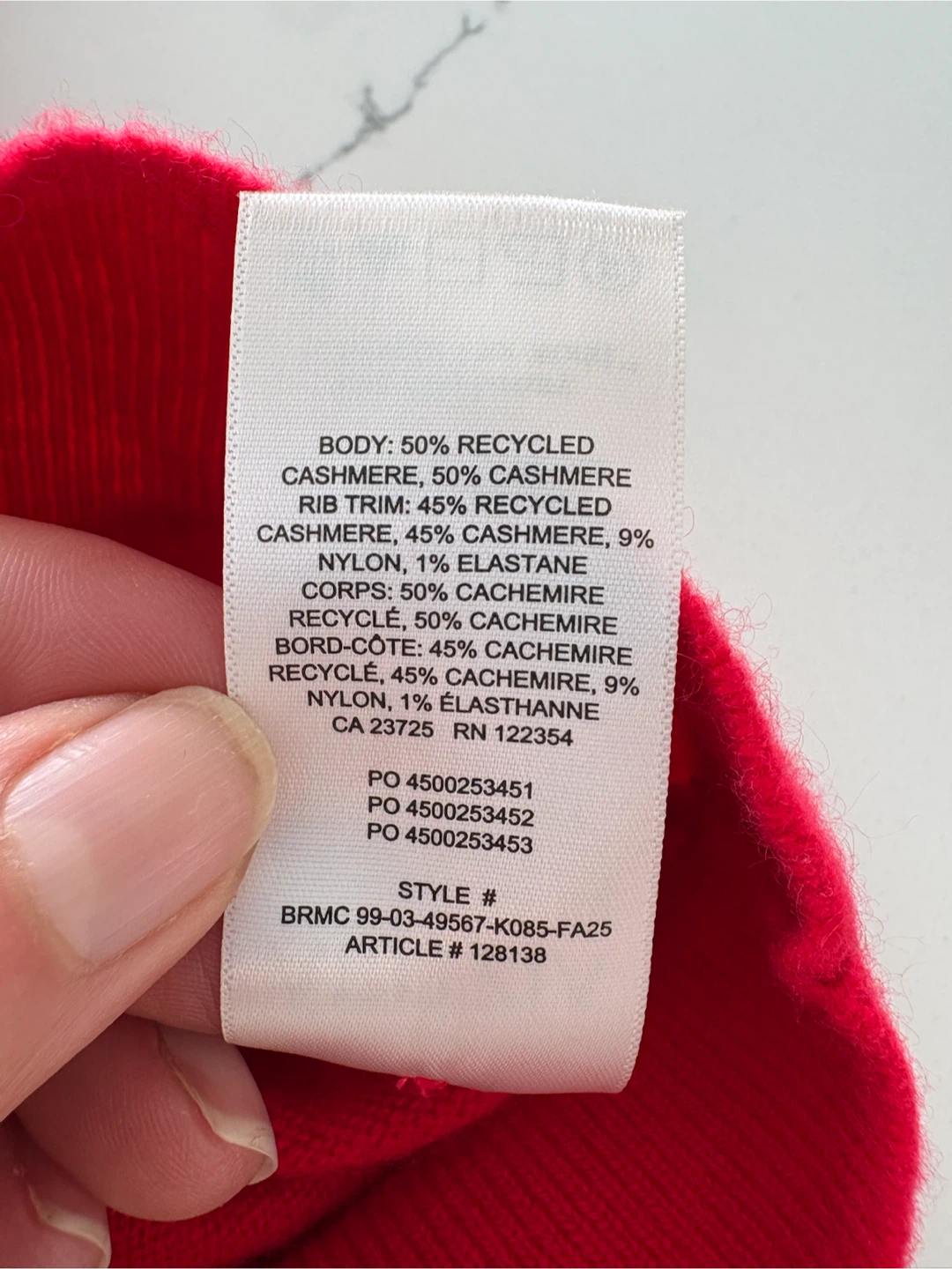 Aritzia Cashmere Polo Sweater - photo 5