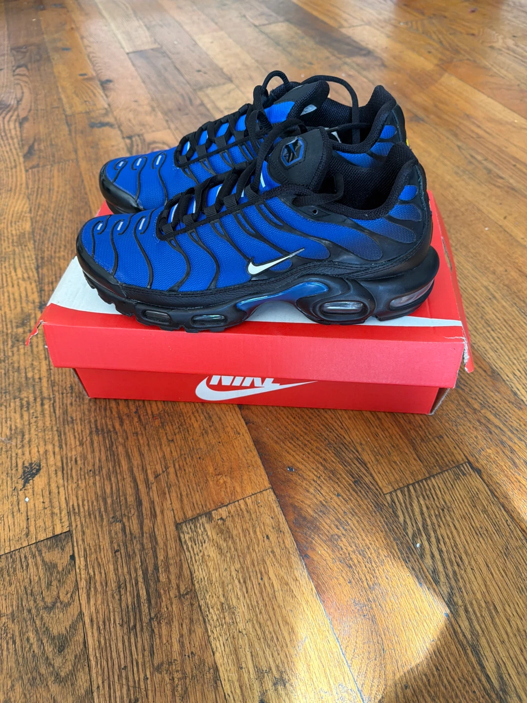 Nike Air Max Plus Blue Black - photo 2