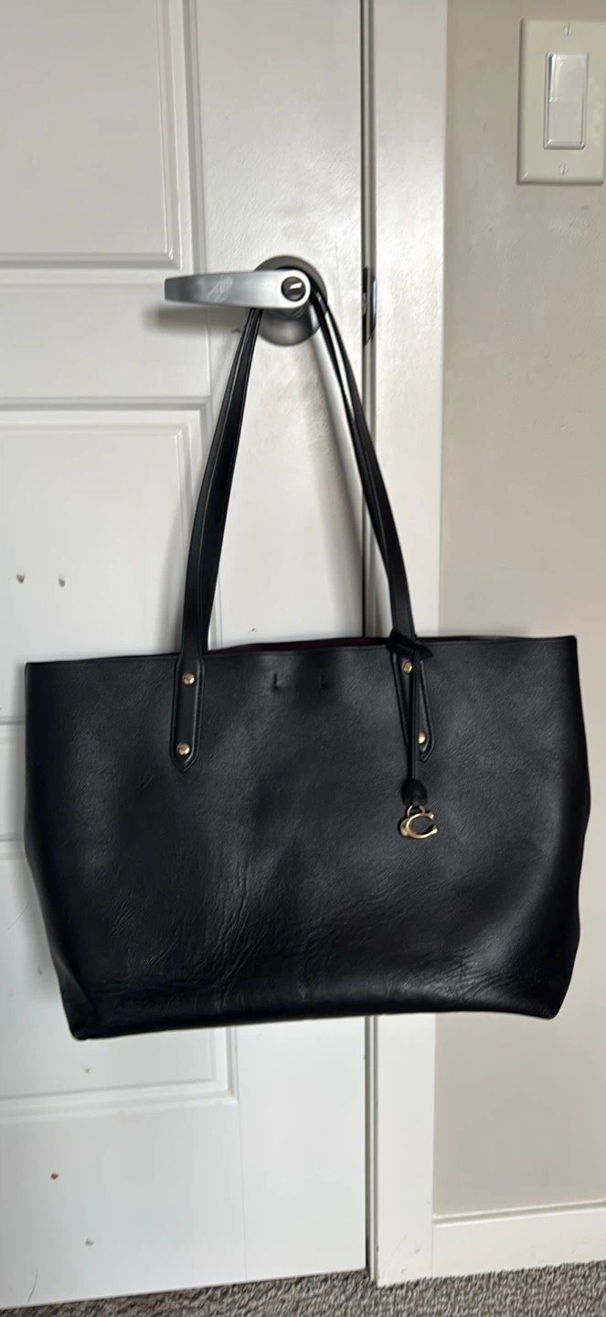 Coach Leather Tote Bag