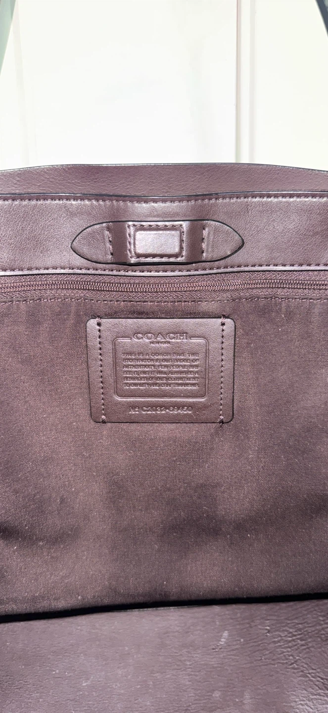 Coach Leather Tote Bag - photo 2