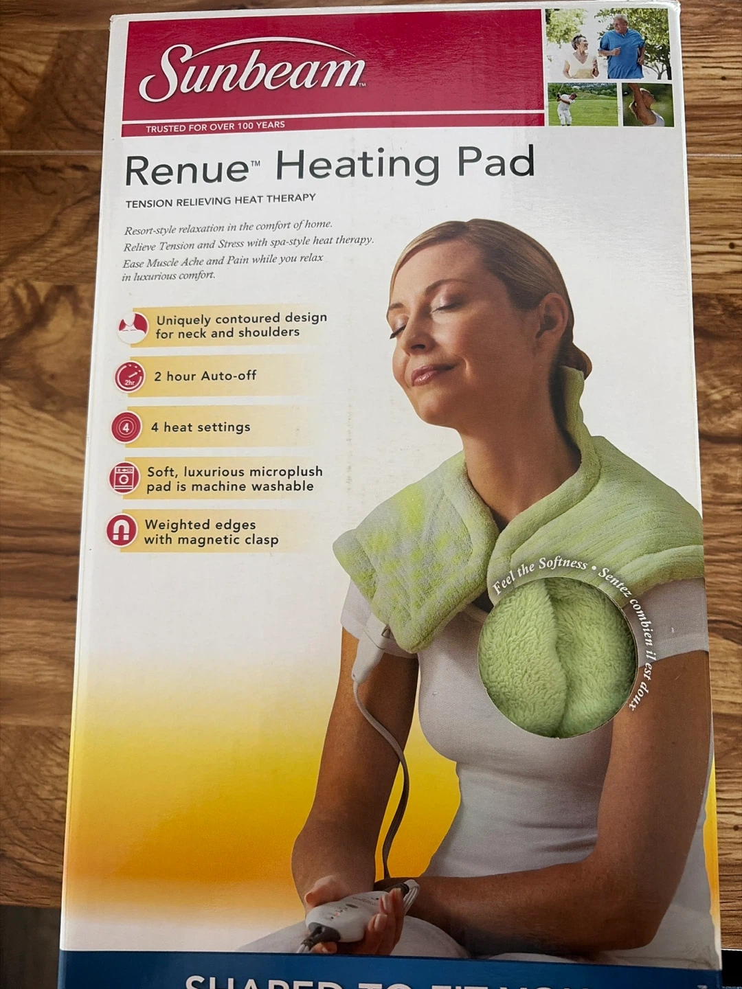 Sunbeam Renue Heating Pad for Neck and Shoulders