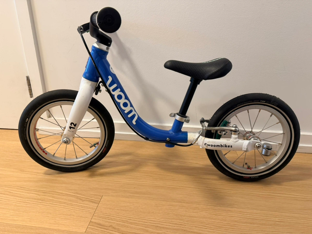 Woom 1 Balance Bike Blue