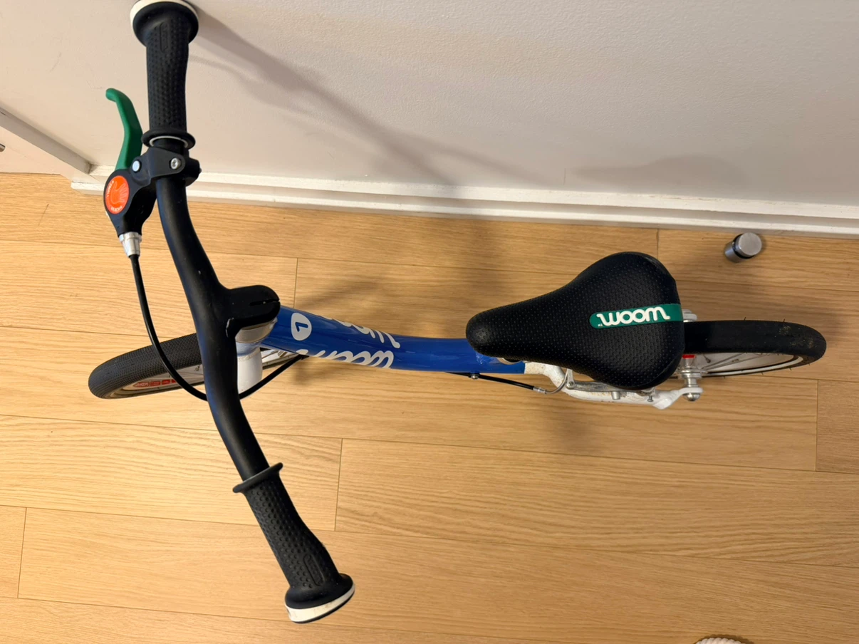 Woom 1 Balance Bike Blue - photo 2