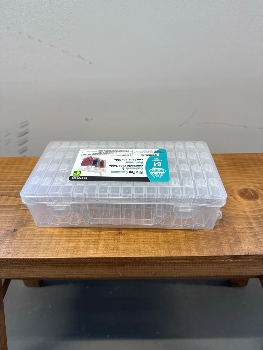 Casper 64 Piece Flip Top Container Set