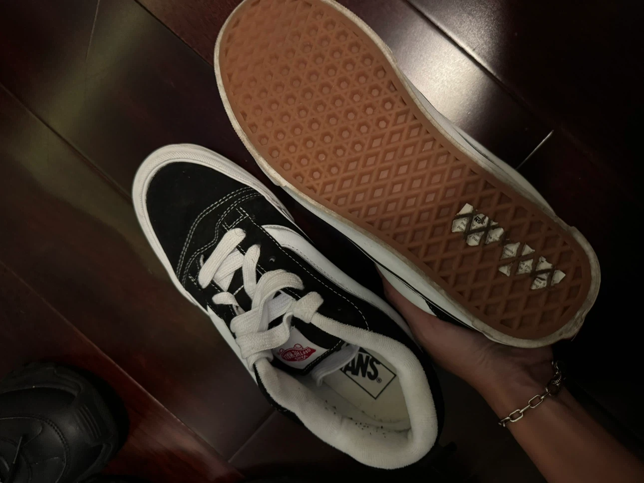 Vans Black and White Skate Shoes - photo 2