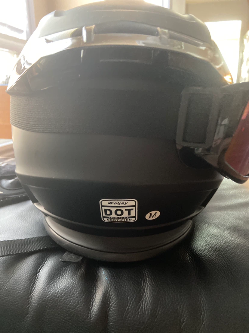Woljay Motorcycle Helmet and Gloves Set - photo 4