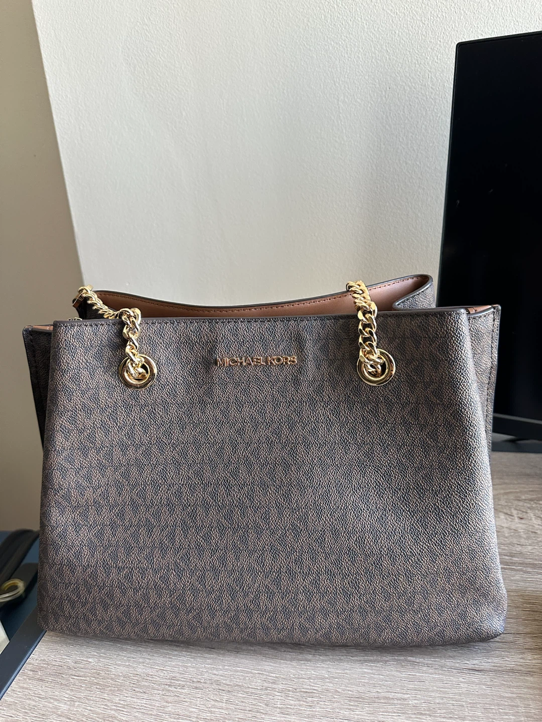 Michael Kors Logo Tote Bag