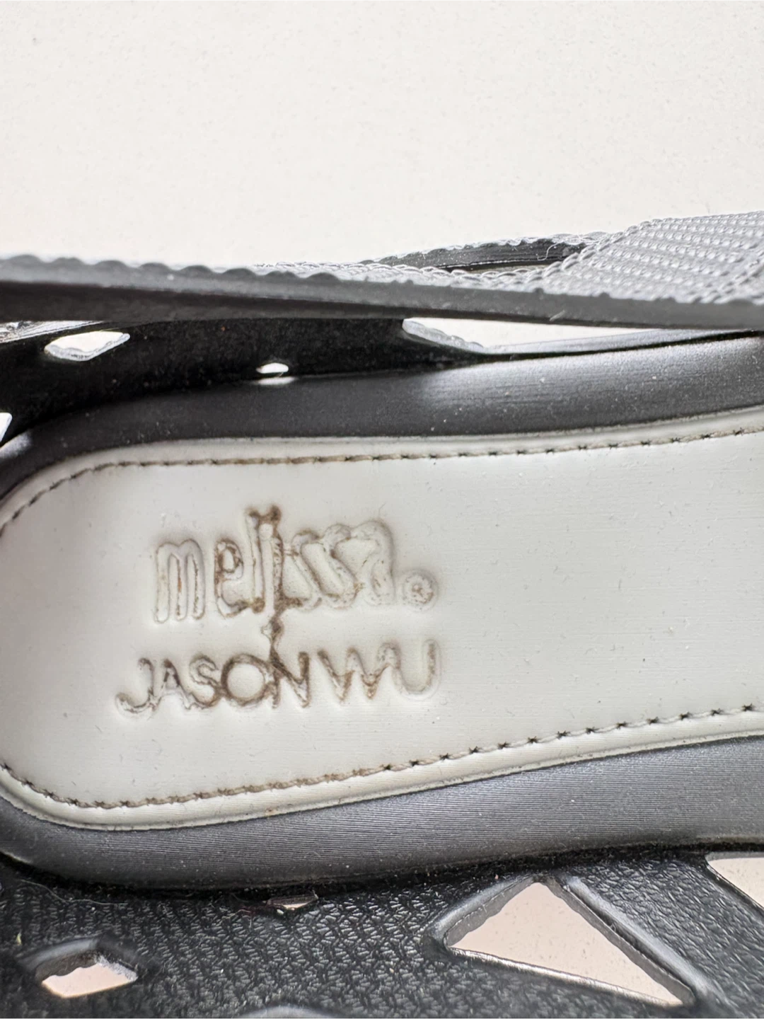 Melissa + Jason Wu Woven Jelly Flats - photo 2