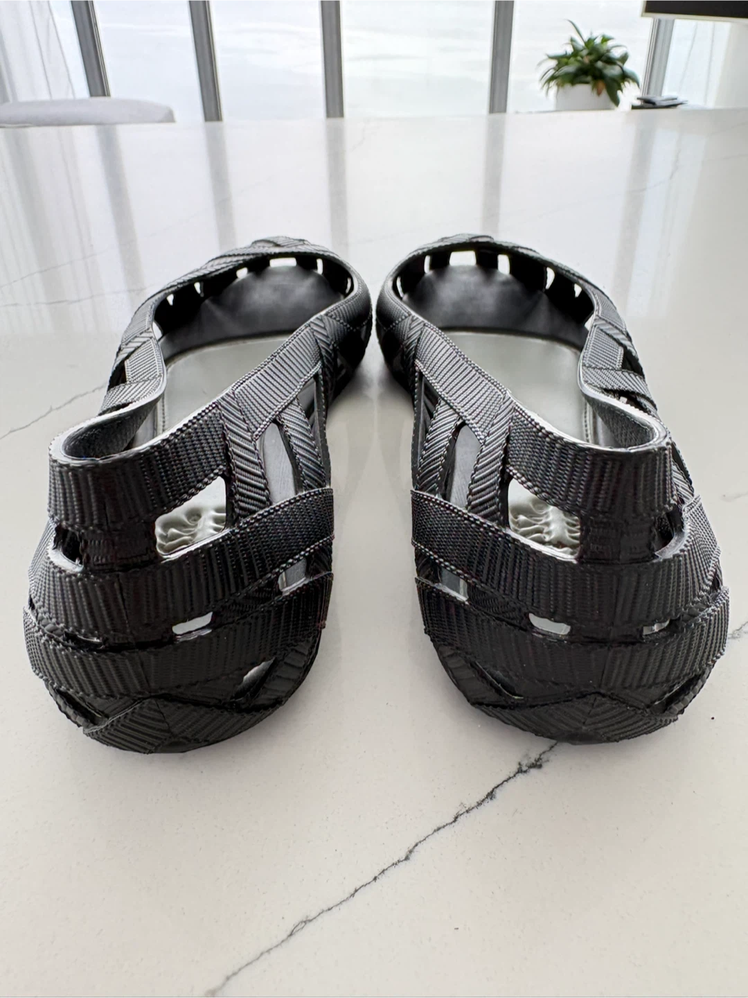 Melissa + Jason Wu Woven Jelly Flats - photo 4