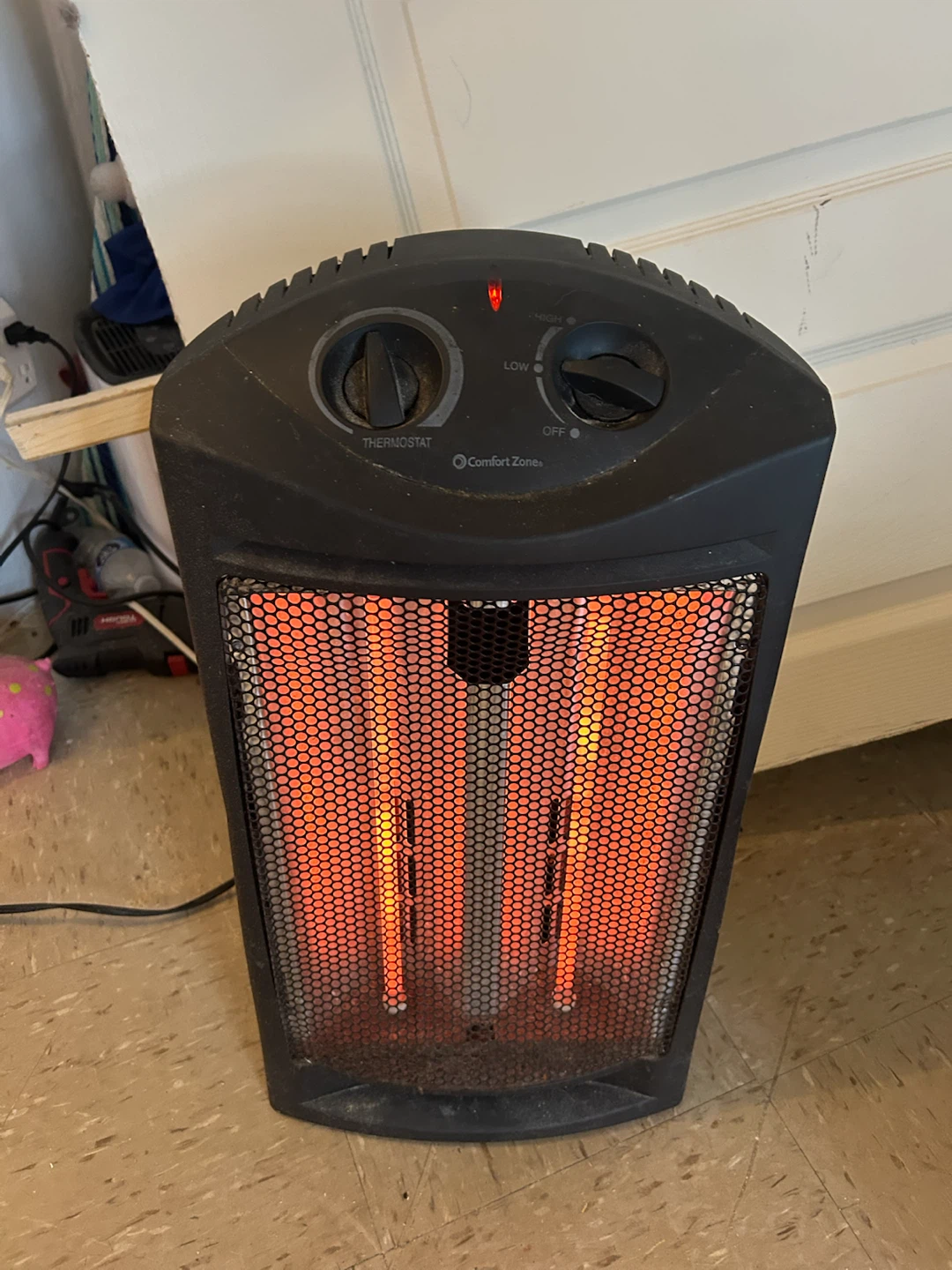 Comfort Zone Quartz Heater