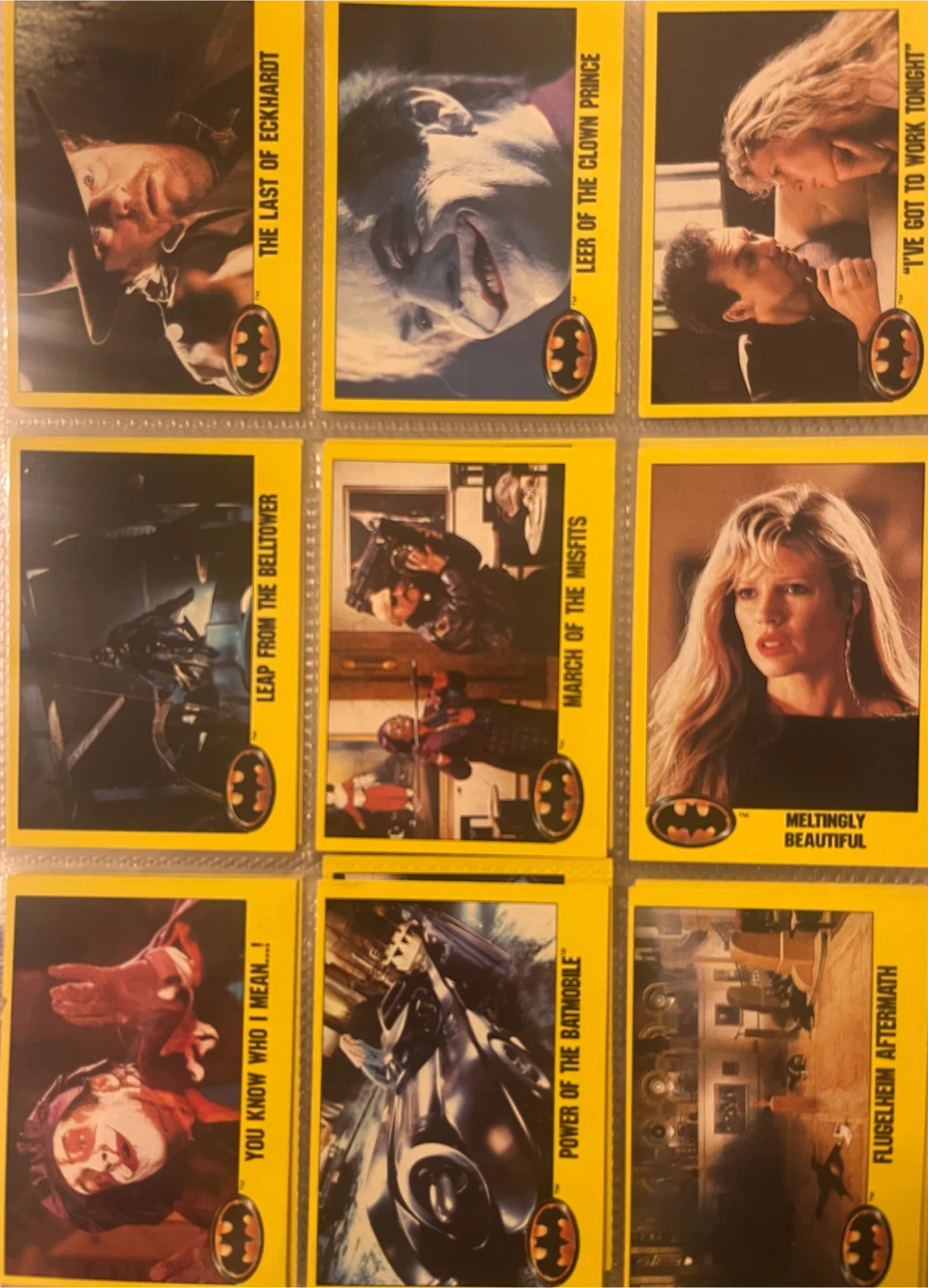 1989 O-Pee-Chee Batman Cards Complete Set - photo 2