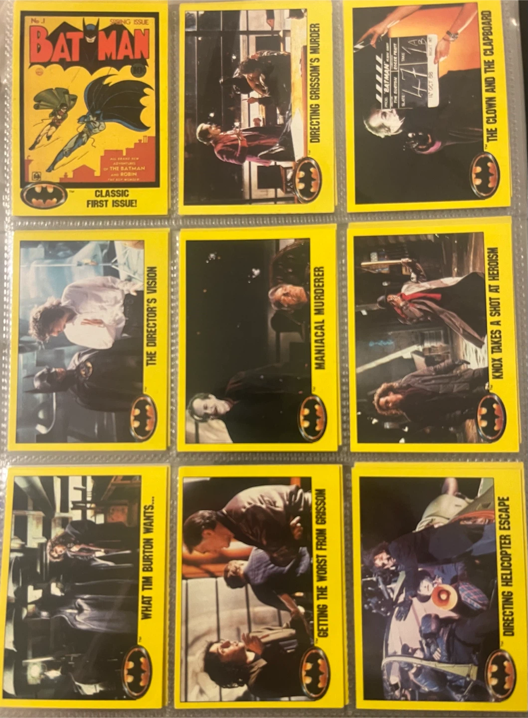 1989 O-Pee-Chee Batman Cards Complete Set - photo 5
