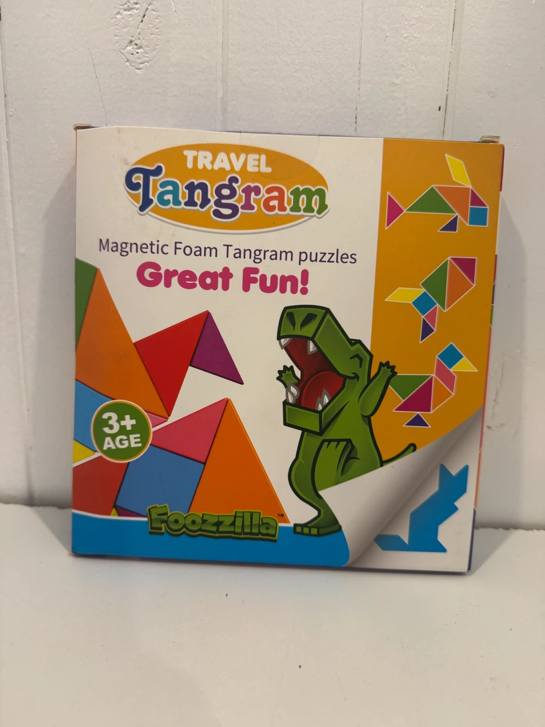 Foozzilla Travel Tangram Magnetic Foam Puzzle