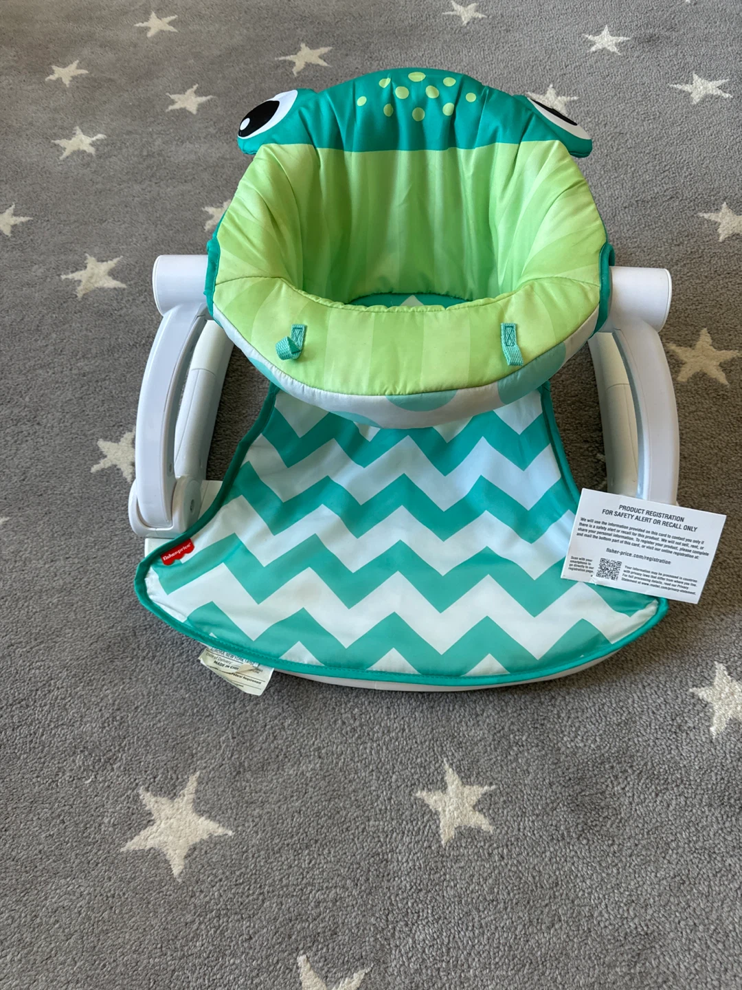 Fisher-Price Sit-Me-Up Floor Seat - Frog