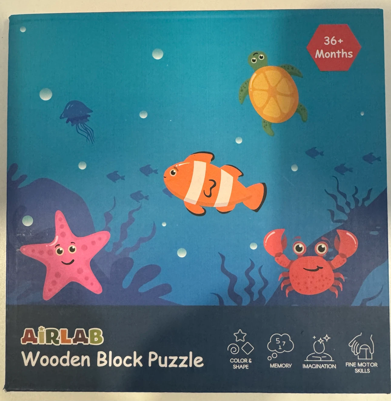 Airlab Wooden Block Puzzle