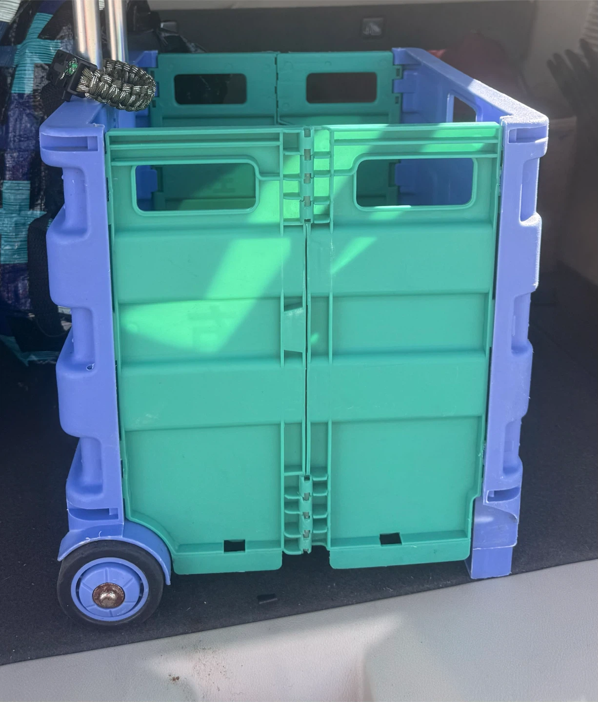Collapsible Rolling Utility Crate
