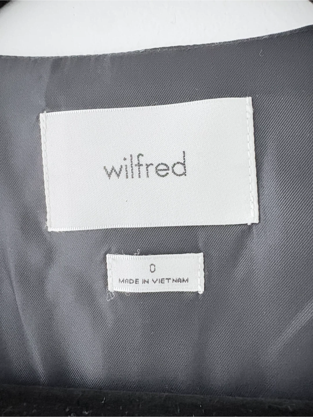 Wilfred Dress Vest - Size 0 - photo 2