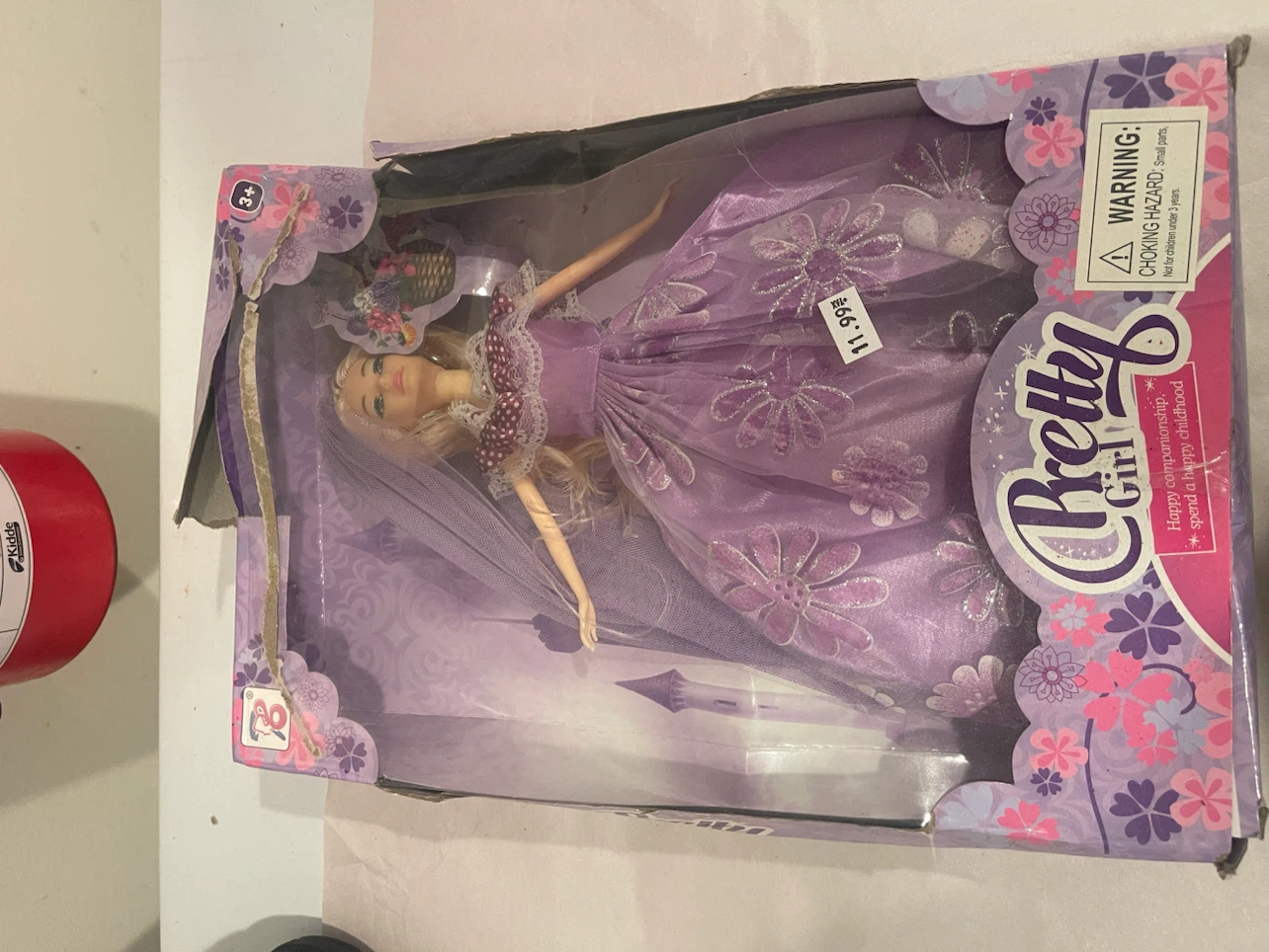 Pretty Girl Doll and Pink Toy Doll Stroller - photo 2