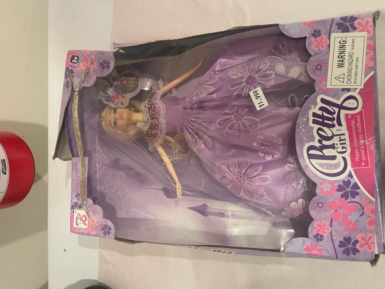 Pretty Girl Doll and Pink Toy Doll Stroller - photo 4
