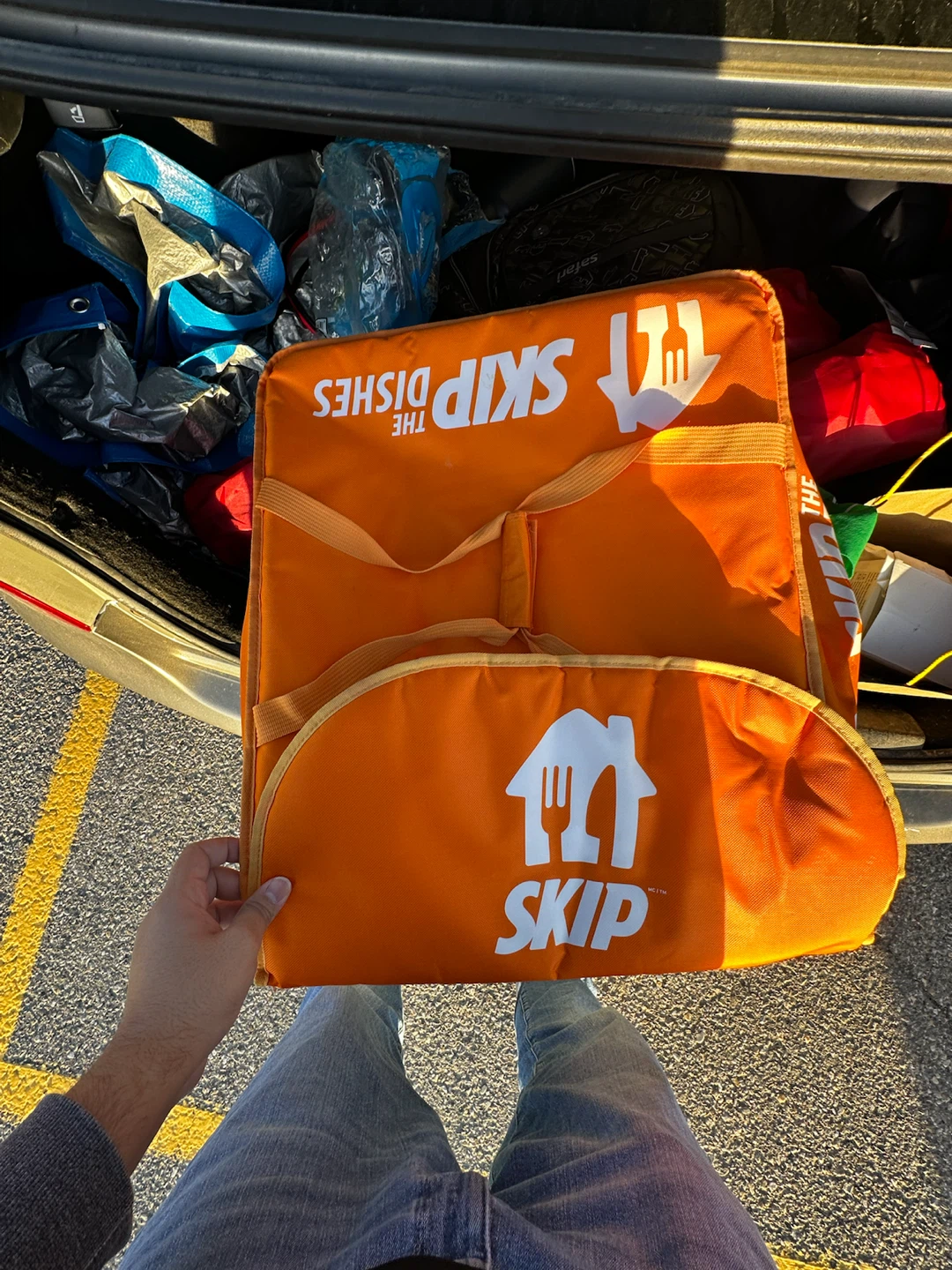 Skip The Dishes insulated food delivery bag - photo 3