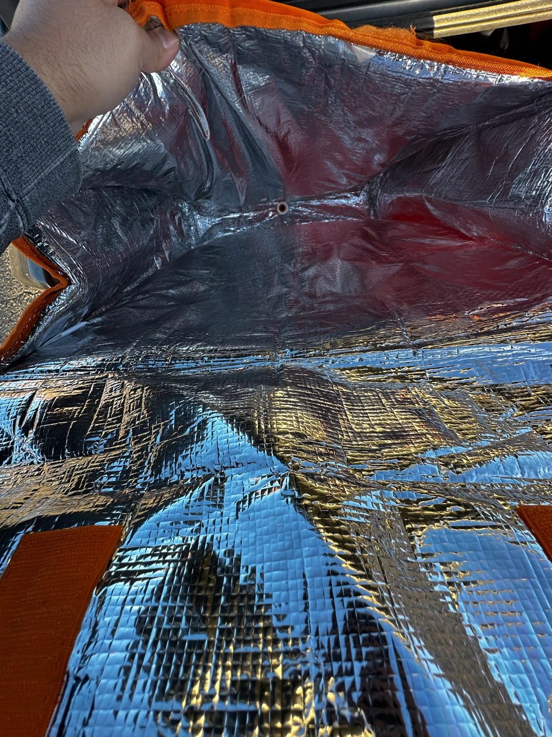 Skip The Dishes insulated food delivery bag - photo 4