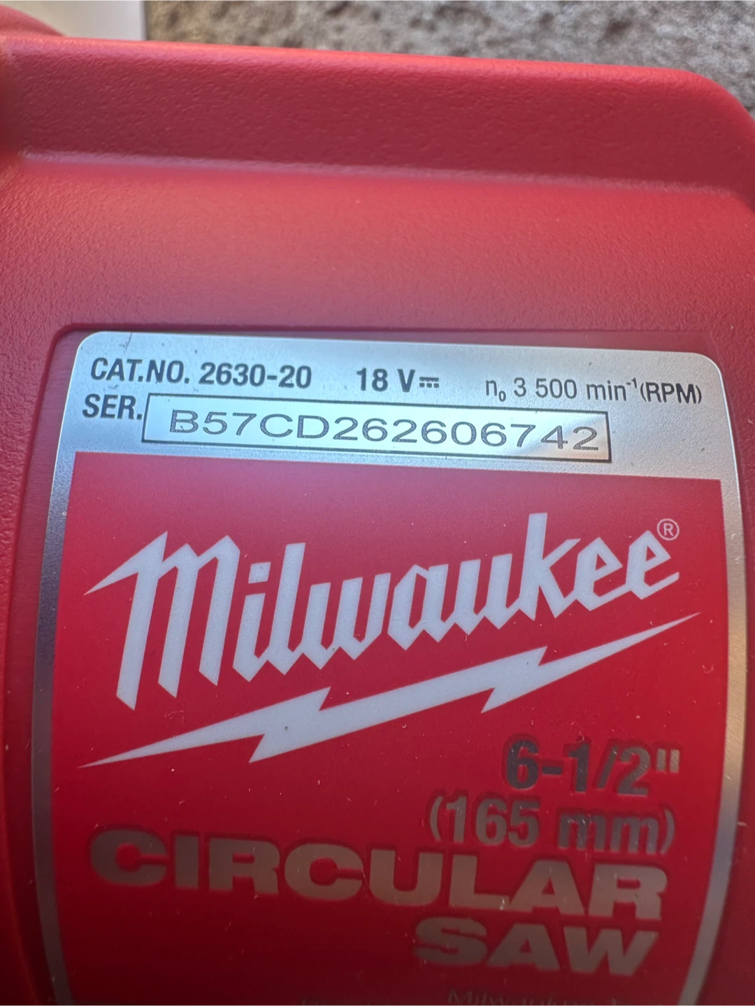 Firm price Milwaukee M18 6-1/2" Circular Saw - photo 3