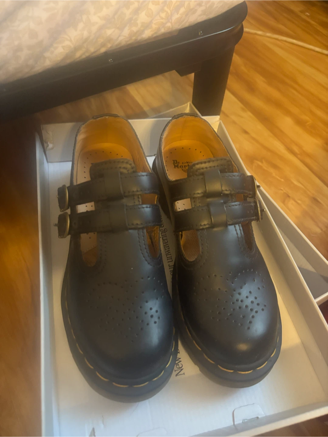 Dr. Martens Black Mary Jane Shoes