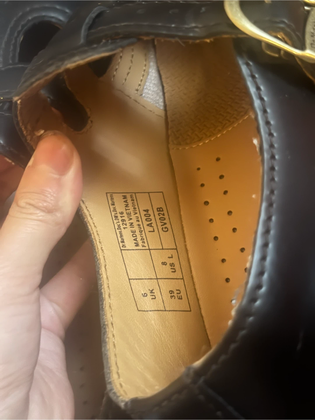 Dr. Martens Black Mary Jane Shoes - photo 4