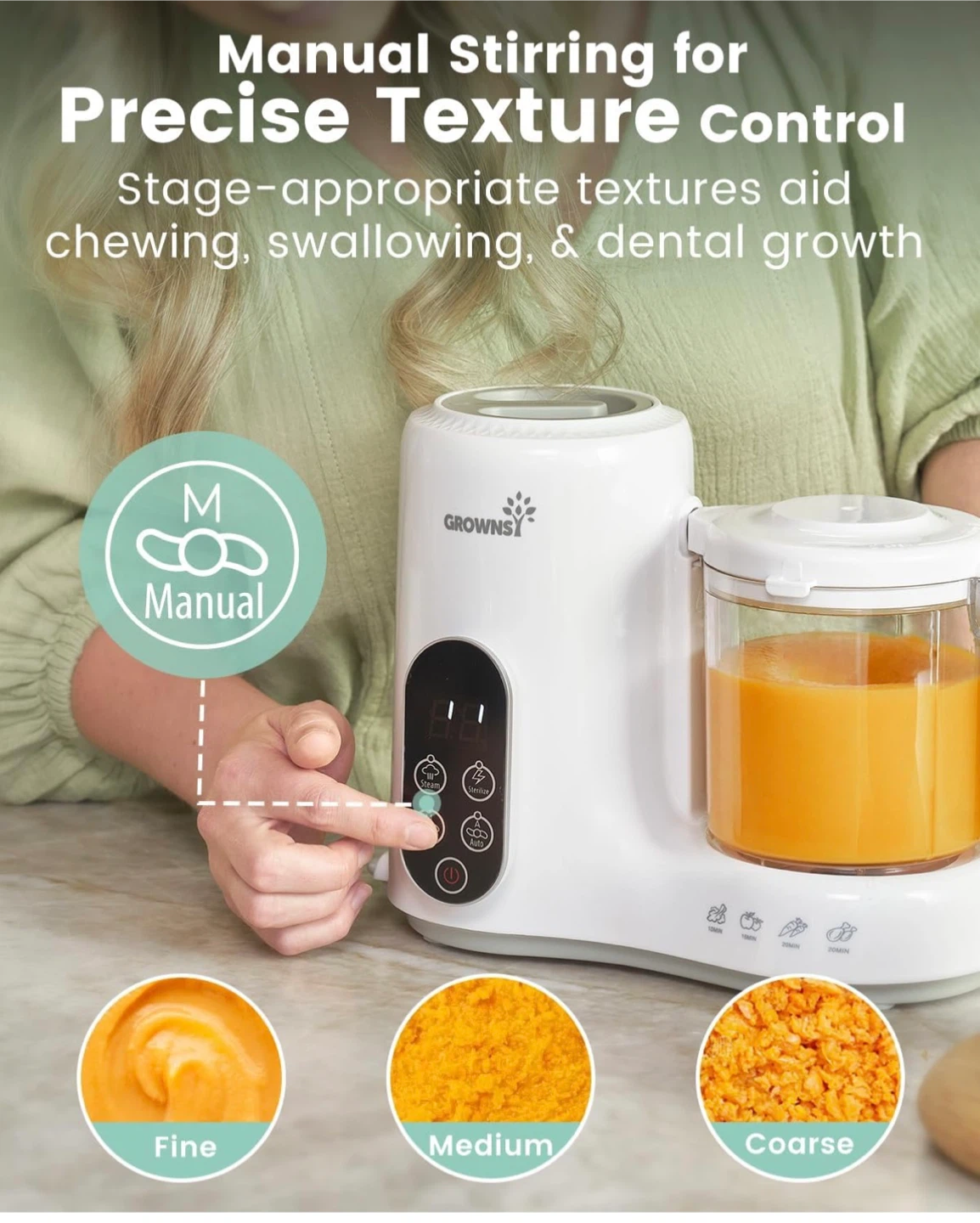 Grownsy Baby Food Maker - photo 4