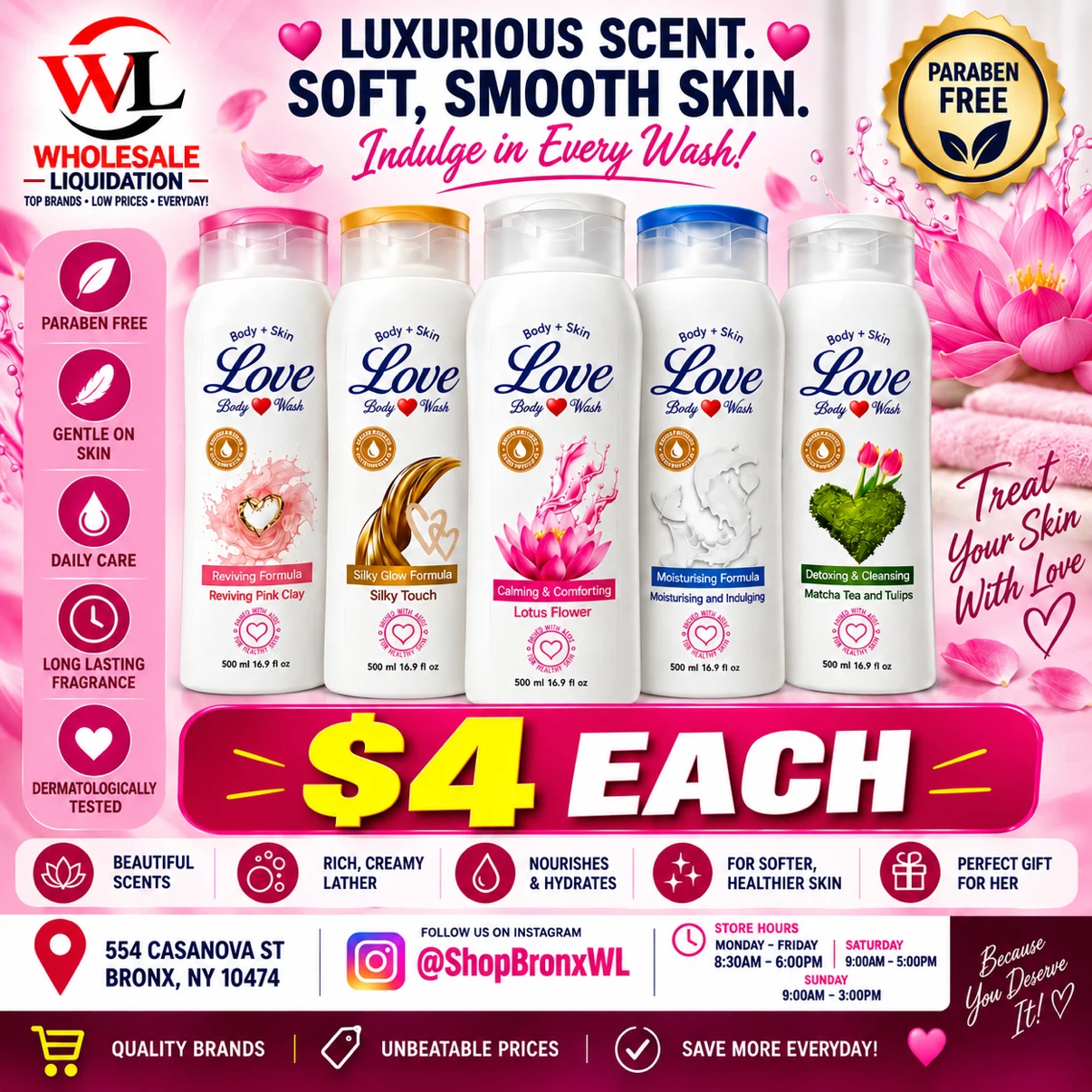Love Body Wash 500ml