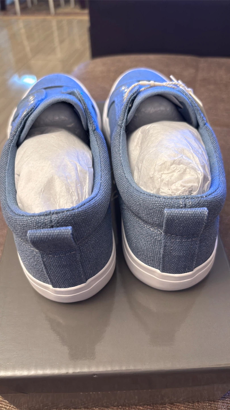 Greystone Blue Canvas Slip-On Sneakers - photo 3