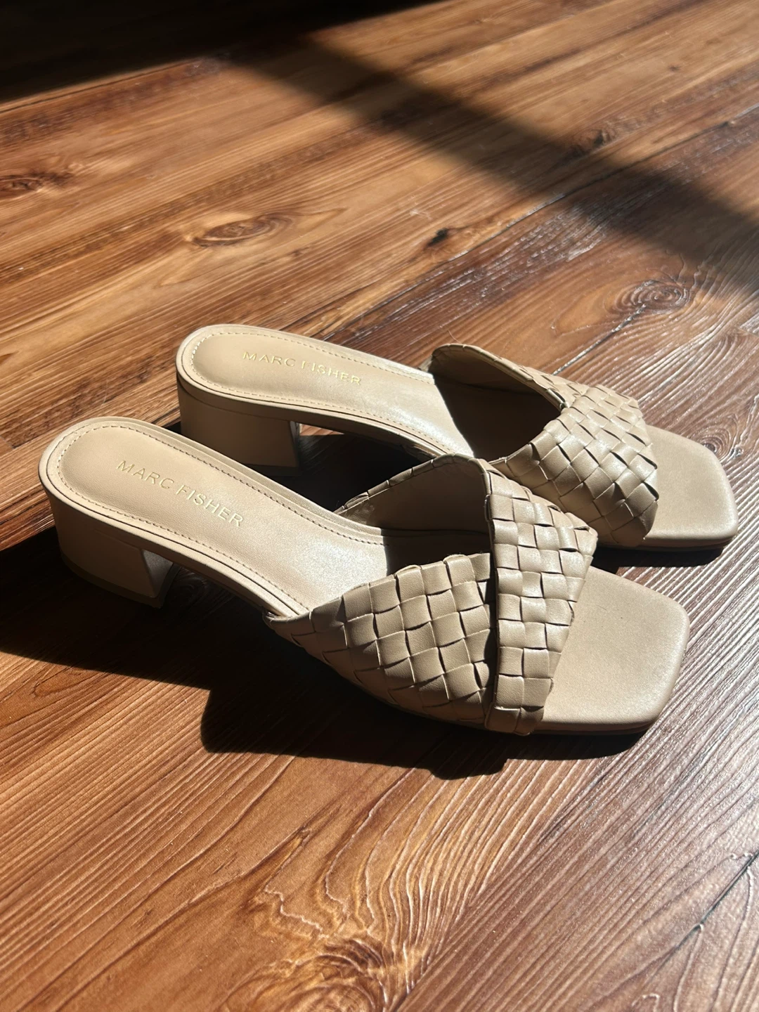 Marc Fisher Woven Heeled Sandals (size 6.5) - photo 2